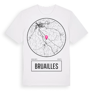 Bruailles t-shirt – ekologisk bomull t-shirt från Pinshirt