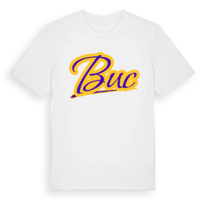 Buc baseball t-shirt – ekologisk bomull t-shirt från Pinshirt