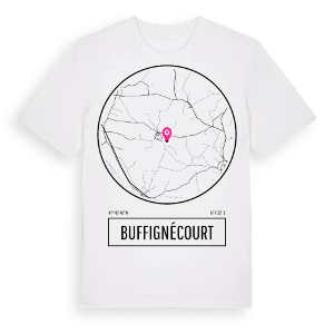 Buffignécourt t-shirt – ekologisk bomull t-shirt från Pinshirt