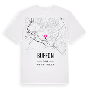 Buffon karta t-shirt – ekologisk bomull t-shirt från Pinshirt