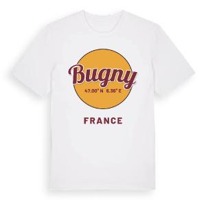 Bugny cirkel t-shirt – ekologisk bomull t-shirt från Pinshirt