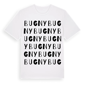 Bugny ordlek t-shirt – ekologisk bomull t-shirt från Pinshirt
