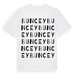 Buncey ordlek t-shirt – ekologisk bomull t-shirt från Pinshirt