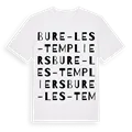 Bure-les-Templiers ordlek t-shirt
