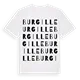 Burgille ordlek t-shirt