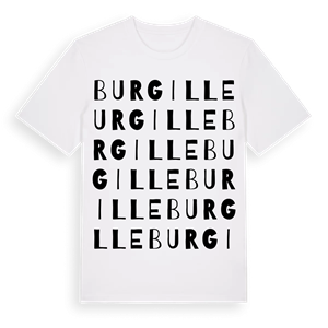 Burgille ordlek t-shirt – ekologisk bomull t-shirt från Pinshirt