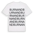 Burnand ordlek t-shirt