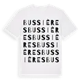 Bussières ordlek t-shirt