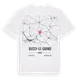 Bussy-le-Grand karta t-shirt
