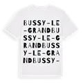 Bussy-le-Grand ordlek t-shirt