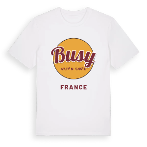 Busy cirkel t-shirt – ekologisk bomull t-shirt från Pinshirt