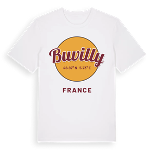 Buvilly cirkel t-shirt – ekologisk bomull t-shirt från Pinshirt