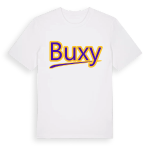 Buxy baseball t-shirt – ekologisk bomull t-shirt från Pinshirt