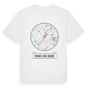 Byans-sur-Doubs t-shirt – ekologisk bomull t-shirt från Pinshirt