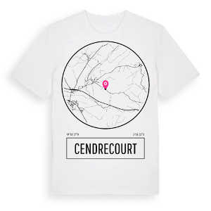 Cendrecourt t-shirt – ekologisk bomull t-shirt från Pinshirt