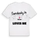 Någon i Cendrey älskar mig t-shirt