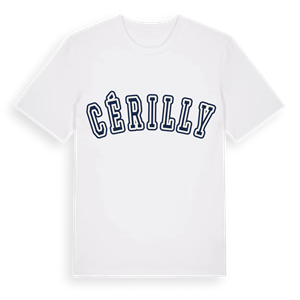 Cérilly college t-shirt – ekologisk bomull t-shirt från Pinshirt