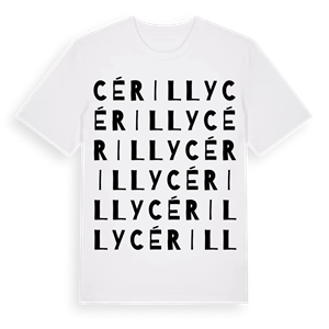 Cérilly ordlek t-shirt – ekologisk bomull t-shirt från Pinshirt