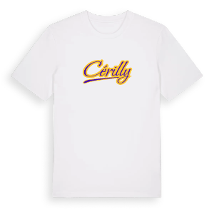 Cérilly baseball t-shirt – ekologisk bomull t-shirt från Pinshirt