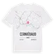 Cerniébaud karta t-shirt