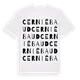 Cerniébaud ordlek t-shirt