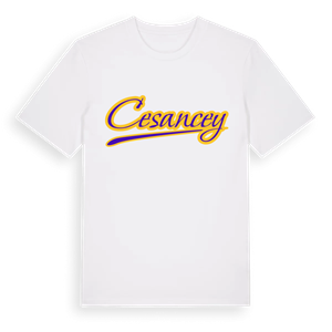 Cesancey baseball t-shirt – ekologisk bomull t-shirt från Pinshirt