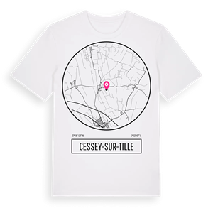 Cessey-sur-Tille t-shirt – ekologisk bomull t-shirt från Pinshirt