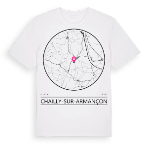 Chailly-sur-Armançon t-shirt – ekologisk bomull t-shirt från Pinshirt