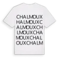 Chalmoux ordlek t-shirt