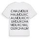 Chalmoux ordlek t-shirt