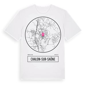 Chalon-sur-Saône t-shirt – ekologisk bomull t-shirt från Pinshirt