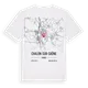 Chalon-sur-Saône karta t-shirt