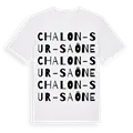 Chalon-sur-Saône ordlek t-shirt