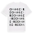 Chambeire ordlek t-shirt
