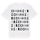 Chambeire ordlek t-shirt