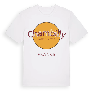 Chambilly cirkel t-shirt – ekologisk bomull t-shirt från Pinshirt