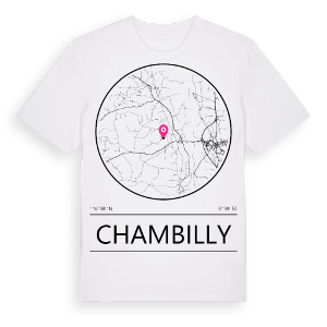 Chambilly t-shirt – ekologisk bomull t-shirt från Pinshirt