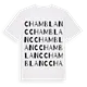 Chamblanc ordlek t-shirt