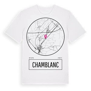 Chamblanc t-shirt – ekologisk bomull t-shirt från Pinshirt