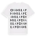 Chamblay ordlek t-shirt