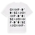 Champ-d'Oiseau ordlek t-shirt