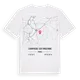 Champagne-sur-Vingeanne karta t-shirt