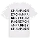 Champagney ordlek t-shirt