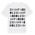 Champagnole ordlek t-shirt