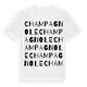 Champagnole ordlek t-shirt