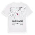 Champdivers karta t-shirt