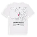 Champforgeuil karta t-shirt