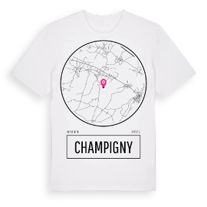 Champigny t-shirt – ekologisk bomull t-shirt från Pinshirt