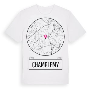 Champlemy t-shirt – ekologisk bomull t-shirt från Pinshirt