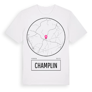 Champlin t-shirt – ekologisk bomull t-shirt från Pinshirt